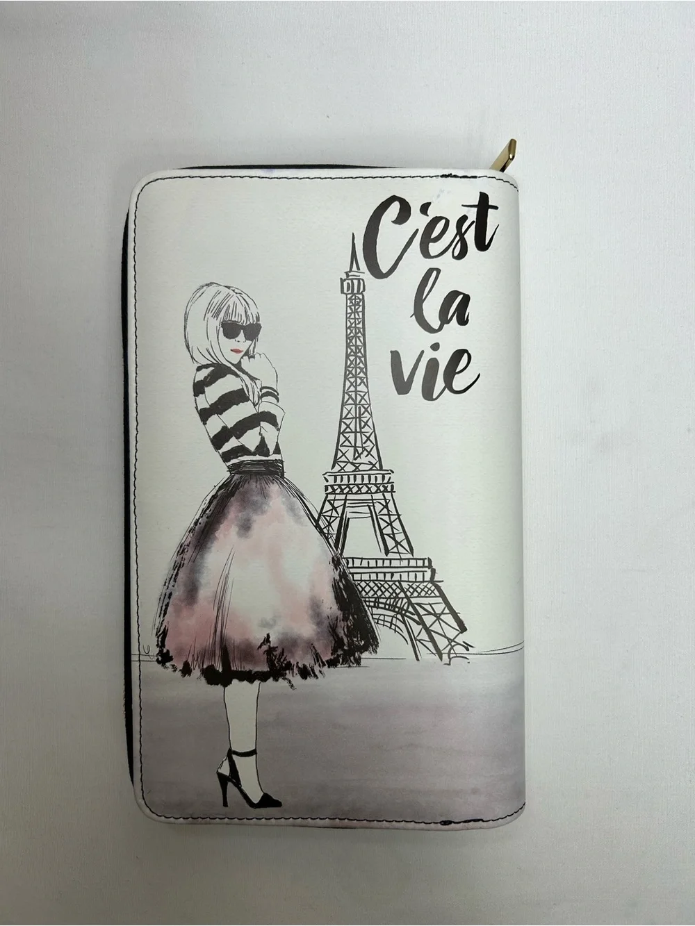 Recollections The C'est La Vie Zippered Practical Stylish 12-Month Planner